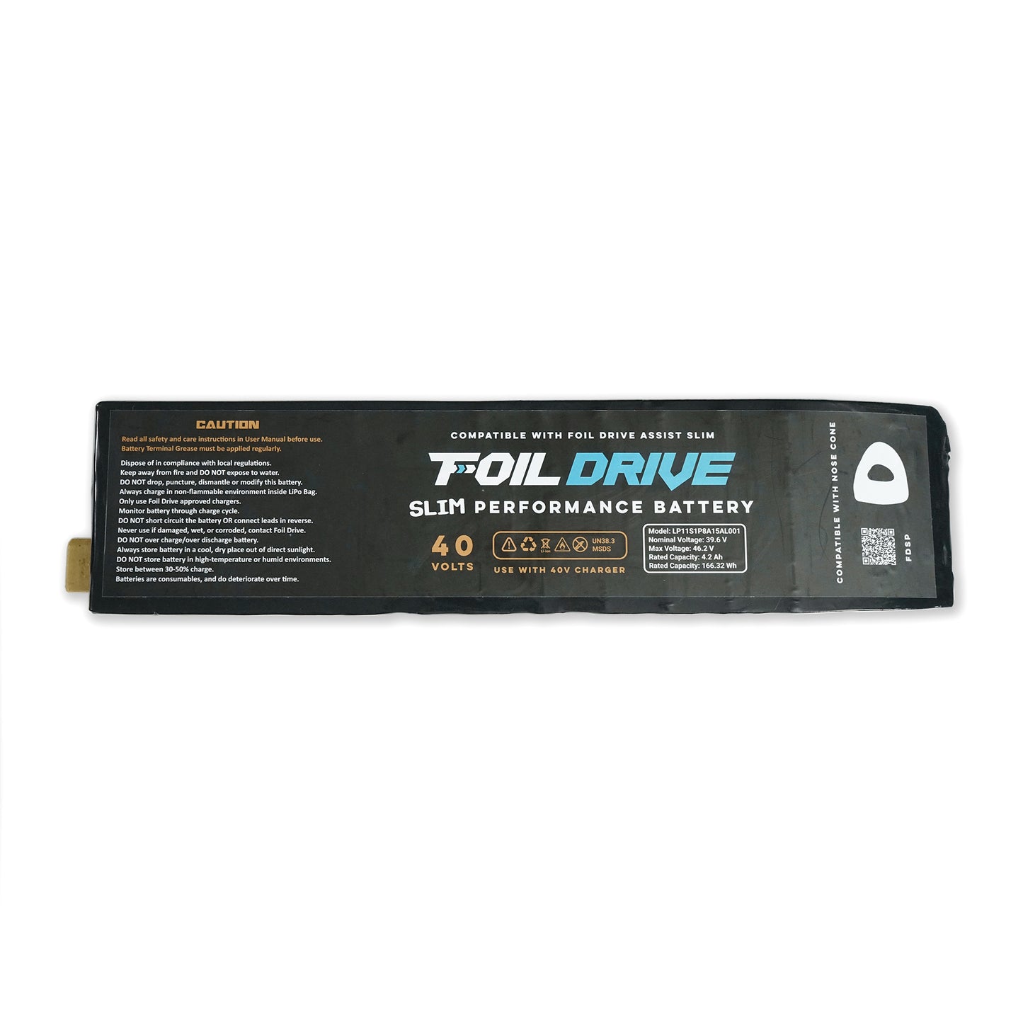 Foil Drive SLIM Performance Battery 166 Wh - FOILRIDERS SHOP